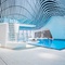 Innenansicht des Paracelsus Bad in Salzburg von Berger+Parkkinen Architekten