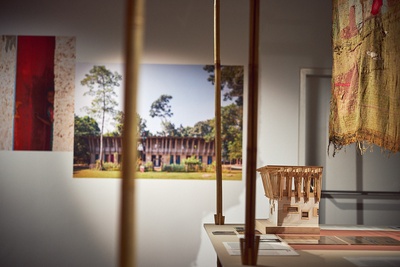 Ausstellungsansicht aus dem vai Vorarlberger Architektur Institut