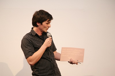 Moderator Tobias Hagleitner – © Johanna Leitner Moderator Tobias Hagleitner