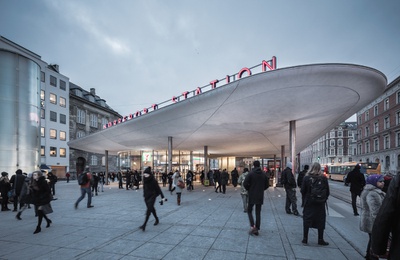 Nørreport Station – © COBE and Rasmus Hjortshøj - COAST2 Nørreport Station