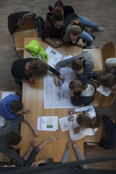 4x Stadtsafari Klagenfurt – entdecke deine Stadt – 1. Workshop: RG St. Ursula Klagenfurt, 4. Klasse