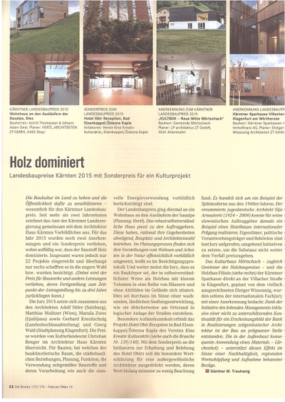 Die Brücke_Holz dominiert