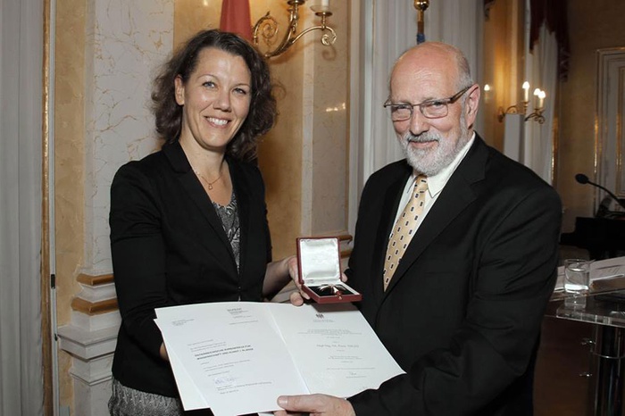 Peter Nigst bei der Verleihung