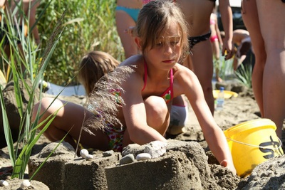 AUS SAND GEBAUT