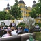 Baukulturfrühstück Schloss Velden, Seespitz – v.l. – Arch. Hartwig Wetschko, Arch. Karl-Heinz Winkler, GR Walter Kupper, Prof. Erich Raith, Arch. Gerhard Kopeinig, Vzbgm. Helmut Steiner, Bgm. Ferdinand Vouk