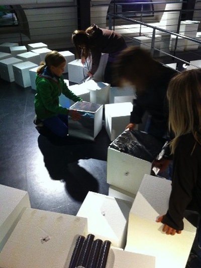 Kinderworkshop: Architektur reflektiert