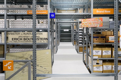 Einblick in das Az W Sammlungsdepot in Möllersdorf, Foto: © Iris Ranzinger Einblick in das Az W Sammlungsdepot in Möllersdorf, Foto: © Iris Ranzinger