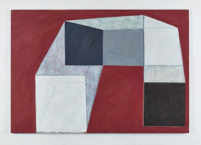 Arthur Salner, 2015 Tempera/Leinen, 180 x 260, Bildnachweis: © Fotostudio WEST