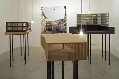 Blick in die Ausstellung "Miller & Maranta: Werkschau"