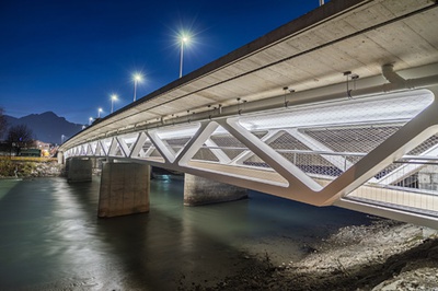 Grenobler Brücke, Innsbruck, 2015 – 2017