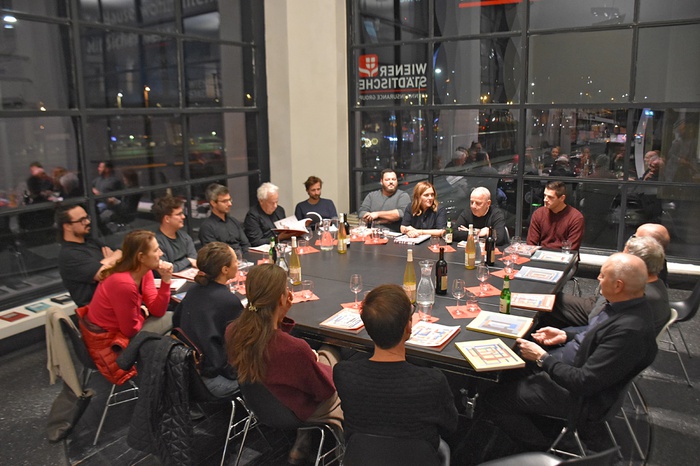 Präsentation des aktuellen Magazins im aut
