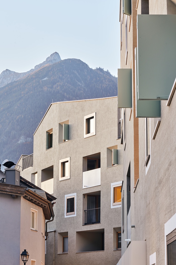 Quartier am Raiffeisenplatz, Schwaz (Architektur: Silvia Boday)