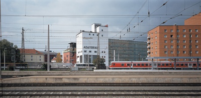 The Adambräu, brewhouse of the former Adambräu ­brewery