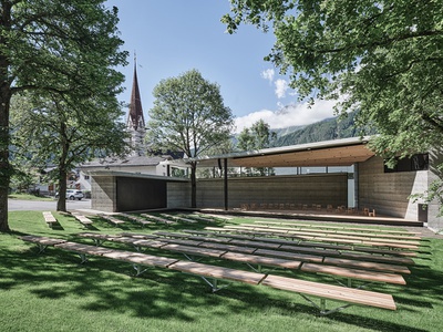 Pavillon, Umhausen, 2018  – 2021 (Architektur: Armin Neurauter)