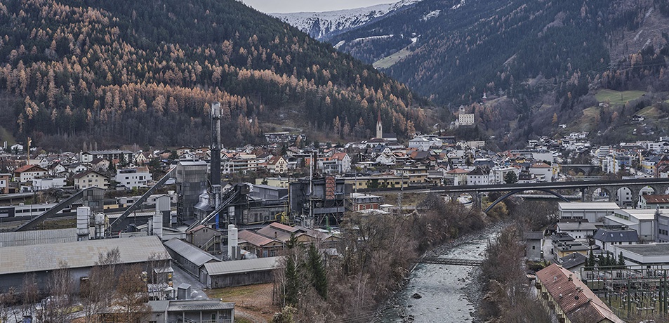 Blick auf Landeck
