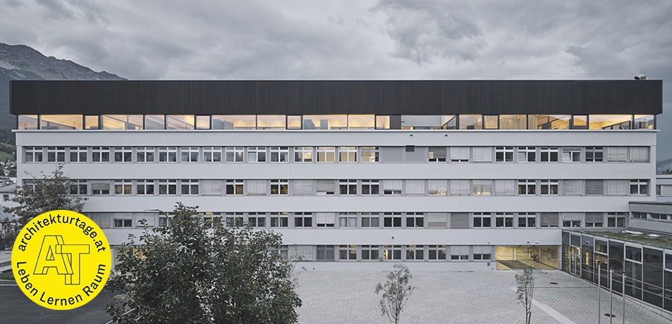 Erweiterung HTL Bau und Design, Innsbruck – © David Schreyer Erweiterung HTL Bau und Design, Innsbruck