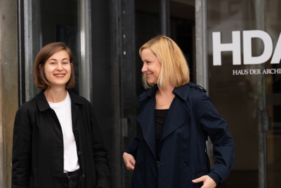 Zerina Džubur und Karin Oberhuber