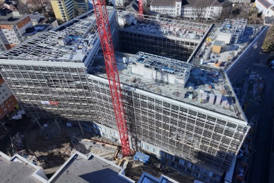 Eindrücke von der LDZ-Baustelle im Rahmen des Medien-Rundgangs am 30. Jänner 2026. – © Land Salzburg / Franz Neumayr Eindrücke von der LDZ-Baustelle im Rahmen des Medien-Rundgangs am 30. Jänner 2026.