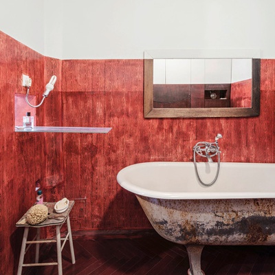 Badezimmer, Wohnung Heinz Frank