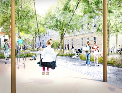 ORTE visite promenadenring stpoelten rendering