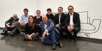 v.l.n.r.: Norbert Steiner, Timo Riess, Carina Sacher, Anna Soucek, Johannes Pressl, Franziska Leeb, Franz Denk, Nott Caviezel – © Manfred Schimek v.l.n.r.: Norbert Steiner, Timo Riess, Carina Sacher, Anna Soucek, Johannes Pressl, Franziska Leeb, Franz Denk, Nott Caviezel