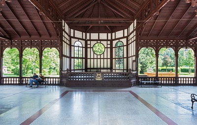 Musikpavillon im Kurpark Reichenau