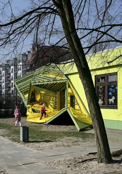 Kita-Taka-Tuka Land – © Kindergarten: Kita-Taka-Tuka Land, Architektur: Die Baupiloten/Berlin, Foto: Jan Bitter Kita-Taka-Tuka Land