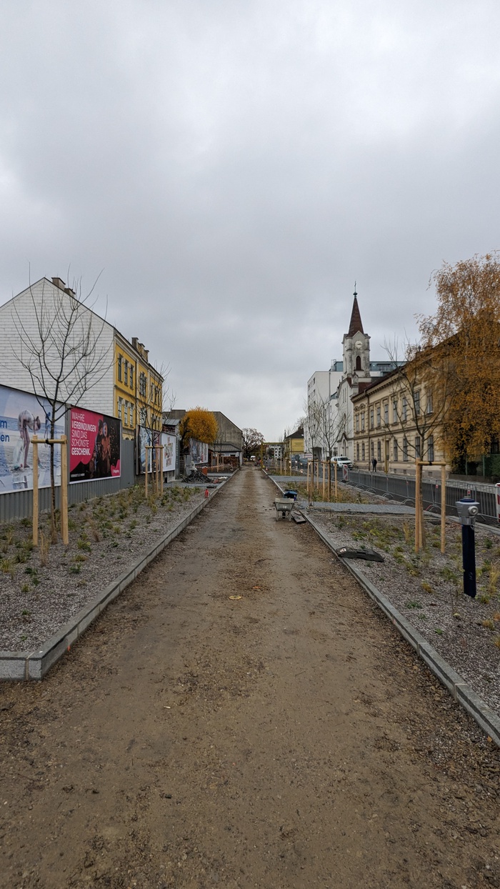 Baustellenfoto, Winter 2023/24