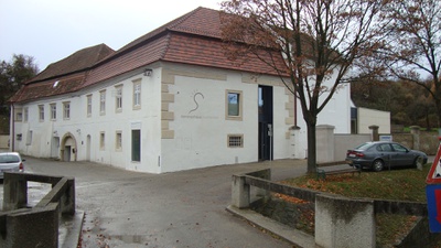 Seminarhaus Mühlenhof Ansicht Straße | LOOPING ARCHITECTURE