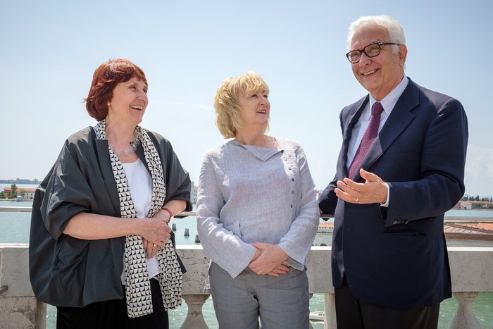 Yvonne Farrell, Shelley McNamara, Paolo Baratta