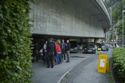 Kino unter der Brücke