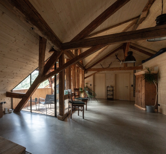 Buchhammerhof Martinsbach, Kaunerberg, Tirol; 
Bauherr:in: Wilhelm Buchhammer; 
Architektur: Architekt Harald Kröpfl