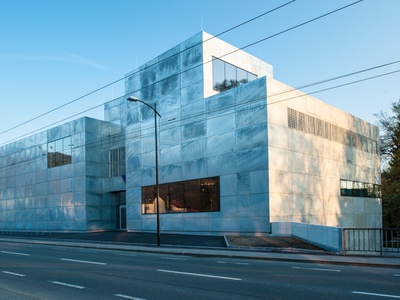 Salzburg (S);
Probebühne/Werkstätten Salzburger Landestheater;
Bauherr_in: Salzburger Landestheater;
Architektur: Architekturwerkstatt Zopf, Salzburg