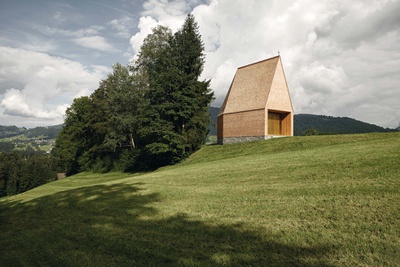 Krumbach (V);
Kapelle Salgenreute;
Bauherr_in: Gemeinde Krumbach;
Architektur: Architekt Bernardo Bader ZT GmbH, Dornbirn