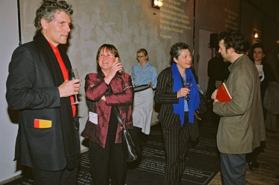 Georg Pendl (Präsident Bundeskammer Arch+Ing), Christa Lepschi (Präsidentin ZV Oberösterreich), Architektin Sonja Gasparin, N.N.