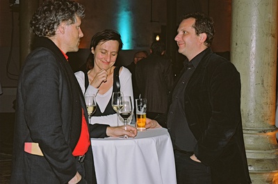 Georg Pendl (Präsident Bundeskammer Arch+Ing), Heidi Pretterhofer (arquitectos, Bauherrenpreis 2007), Martin Krammer (Präsident ZV Steiermark)